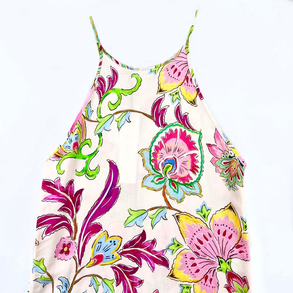 ZARA Floral Maxi Dress Size Small NWT - Picture 4 of 12
